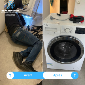 Reparmachine avant et après